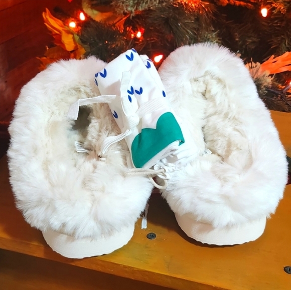 Pantoufles The Grinch Pour Enfants - Fourrure Douce, Taille UK 1-2 à 12-13 - Cadeau Noël Dr Seuss